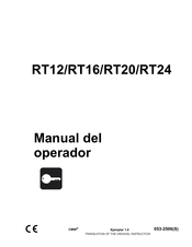 Ditch Witch CMW RT12 Manual Del Operador