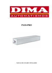 Dima Automatismos PASS-PRO Manual Del Usuario / Instalador