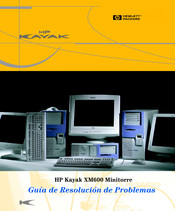 HP Kayak XM600 Serie 2 Guía De Resolución De Problemas