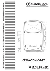 audiophony CR80A-COMBO MK2 Guia Del Usuario