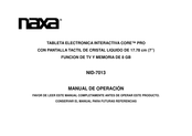 Naxa NID-7013 Manual De Operación