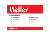 Cooper Hand Tools Weller WSB 80 Instrucciones Para El Manejo