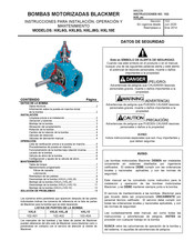 Blackmer HXL10E Instrucciones Para Instalación, Operación Y Mantenimiento