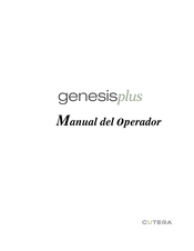 Cutera genesis plus Manual Del Operador