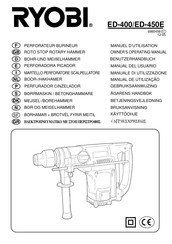 Ryobi ED-450E Manual Del Usuario