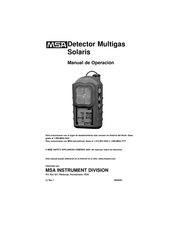 MSA Solaris Manual De Operación