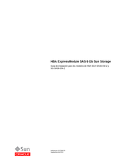 Sun Oracle HBA SGX-SAS6-EM-Z Guia De Instalacion