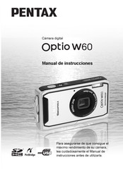 Pentax Optio W60 Manual De Instrucciones