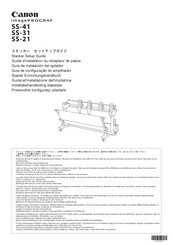 Canon imagePROGRAF SS-21 Guia De Instalacion