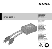 Stihl MDG 1 Manual De Instrucciones