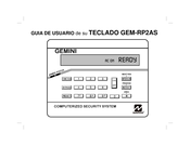 NAPCO GEMINI GEM-RP2AS Manual De Usuario