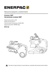 Enerpac HMT7500 Manual De Operación Y Mantenimiento