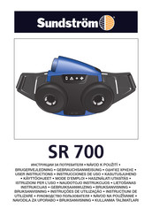 Sundstrom SR 700 Instrucciones De Uso