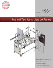 Atlanta Attachment Company 1961 Manual Técnico & Lista De Partes