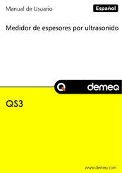 demeq QS3 Manual Del Usuario