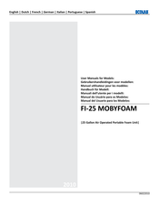 Ecolab FI-25 MOBYFOAM Manual Del Usuario