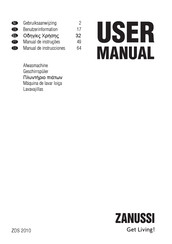 Zanussi ZDS 2010 Manual De Instrucciones