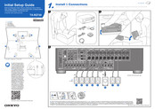 Onkyo TX-RZ730 Guía De Configuración Inicial