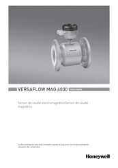 Honeywell VERSAFLOW MAG 4000 Inicio Rápido