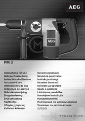 AEG PM 3 Instrucciones De Uso