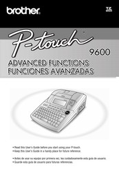 Brother 9600 Manual Del Usaurio