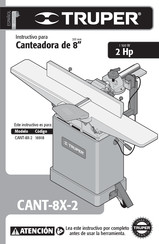 Truper CANT-8X-2 Manual Del Usaurio