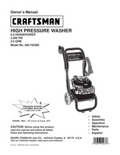 Craftsman 580.752300 Manual Del Usuario