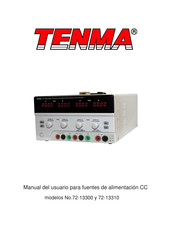 Tenma 72-13300 Manual Del Usuario