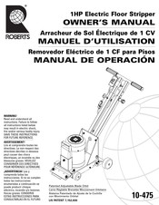 Roberts 10-475 Manual De Operación