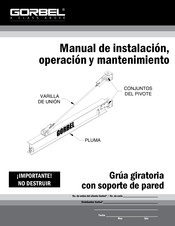 GORBEL WB100 Manual De Instalación, Operación Y Mantenimiento