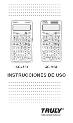 Truly SC-187A Instrucciones De Uso