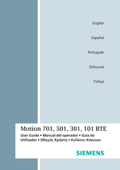 Siemens Motion 701 BTE Manual Del Operador