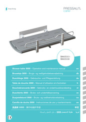 Pressalit Care R8435313 Instrucciones De Uso Y Mantenimiento