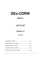 Archos DEx-CDRW Manual Del Usuario