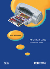 HP DeskJet 1220C Guia Del Usuario