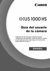 Canon IXUS 1000 HS Guia Del Usuario