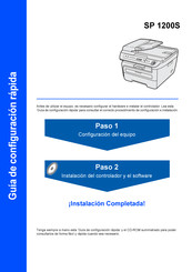 Ricoh SP 1200S Guía De Configuración Rápida