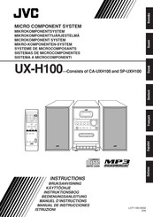 JVC UX-H100 Manual De Instrucciones