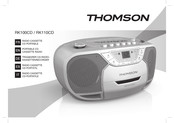 THOMSON RK100CD Manual Del Usuario