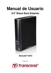 Transcend StoreJet 35T3 Manual De Usuario