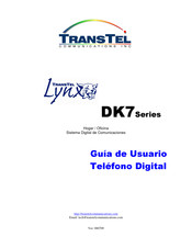 TransTel DK7-21 Guía De Usuario