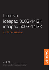 Lenovo ideapad 500S-14ISK Guia Del Usuario