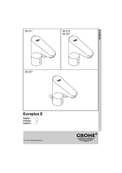 Grohe Europlus E 36 237 Manual Del Usuario