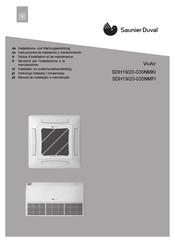 Saunier Duval VivAir SDH19/20-035NMFI Instrucciones De Instalación Y Mantenimiento