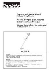 Makita ER2550LH Manual De Empleo Y De Seguridad