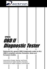 Actron CP9035 Insrucciones