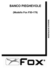 Fox F50-179 Manual De Instrucciones