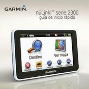 Garmin nüLink! 2300 Serie Guia De Inicio Rapido