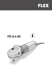 Flex PE 8-4 80 Instrucciones De Funcionamiento