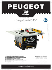 PEUGEOT EnergySaw-165ASP Manual Del Usaurio